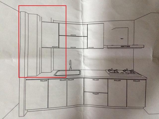 厨房燃气管怎么包才好看？业主围着它打了一小橱柜简直太实用了ky体育(图2)
